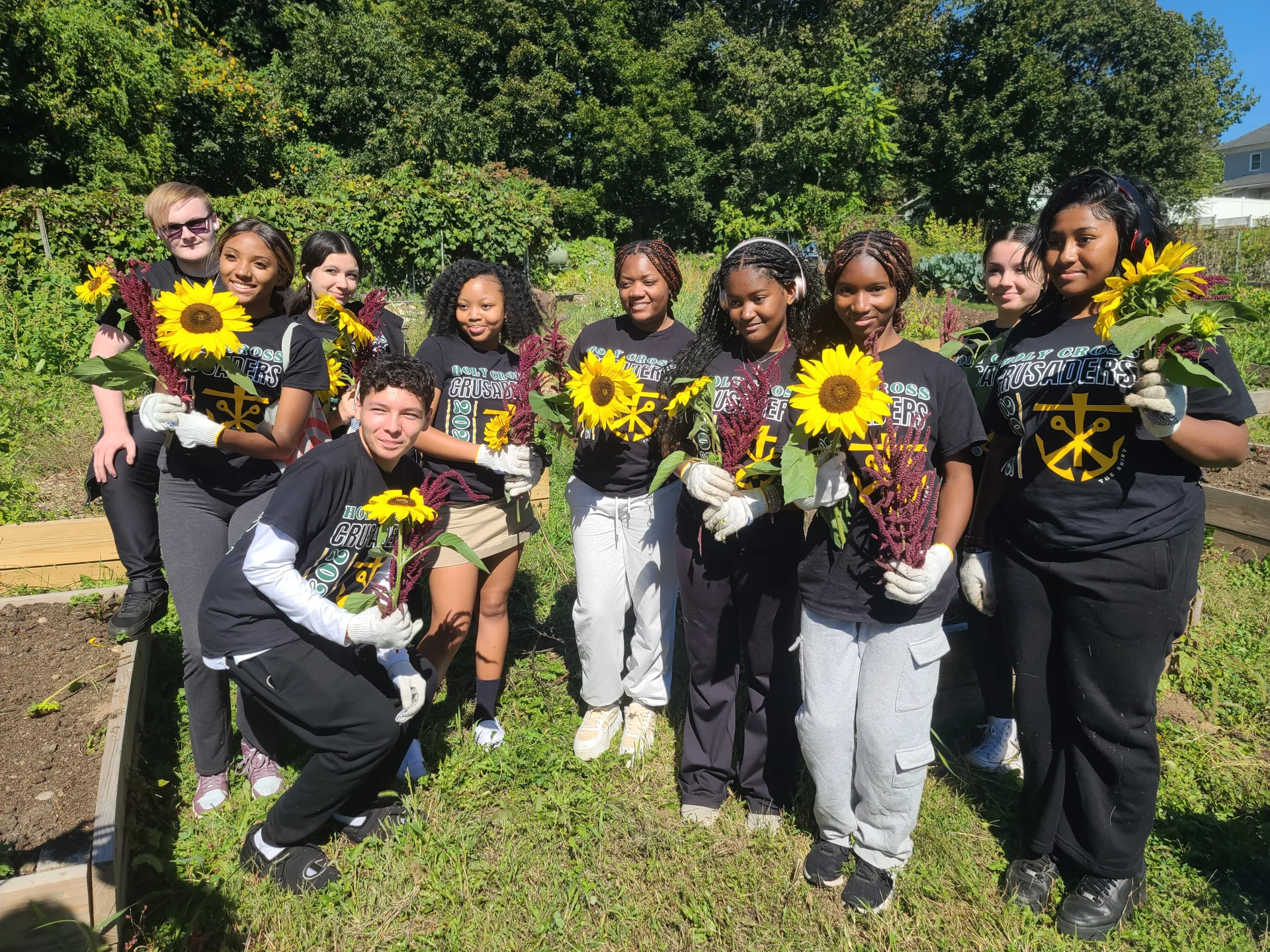 Holy Cross High School Day of Service