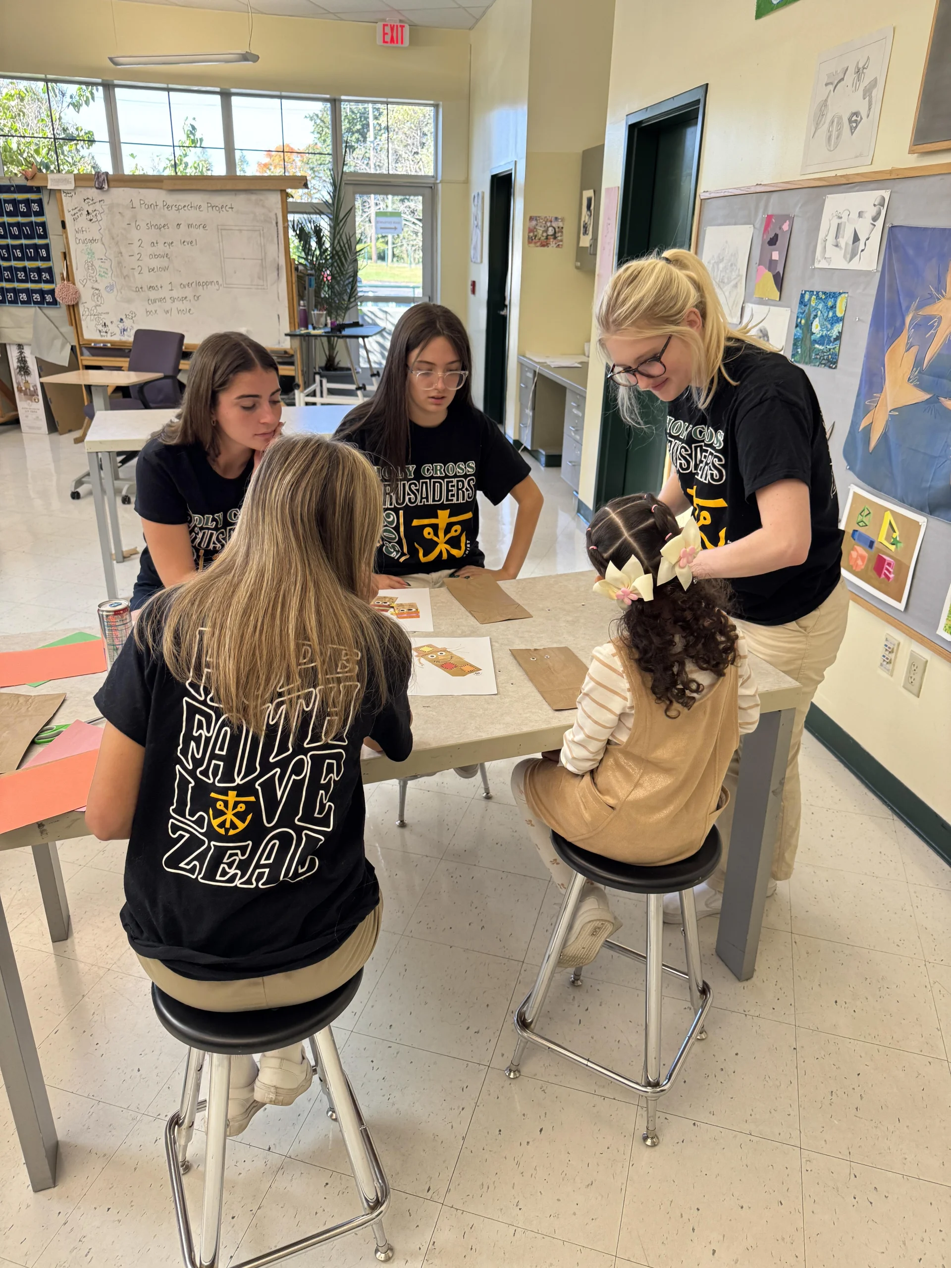 Holy Cross High School Day of Service