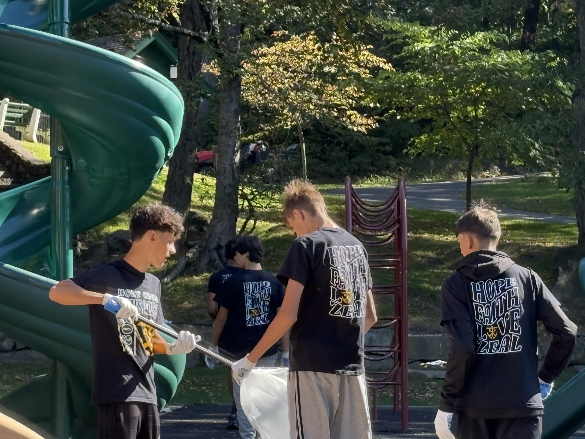 Holy Cross High School Day of Service