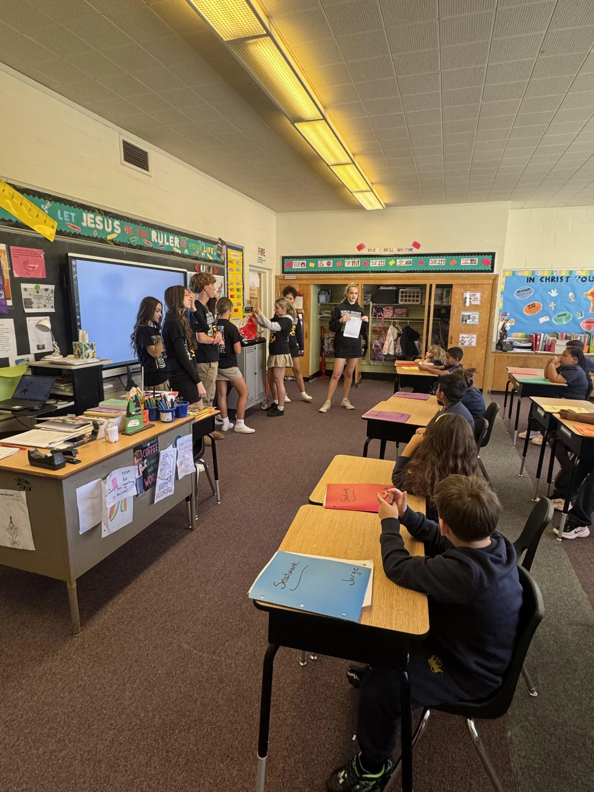 Holy Cross High School Day of Service