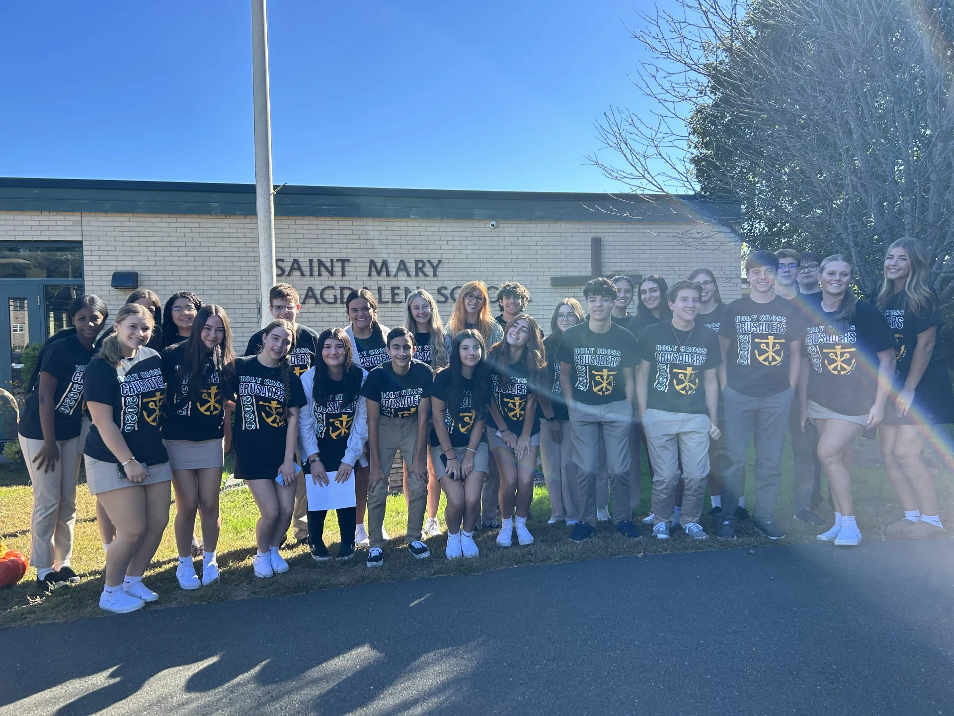 Holy Cross High School Day of Service
