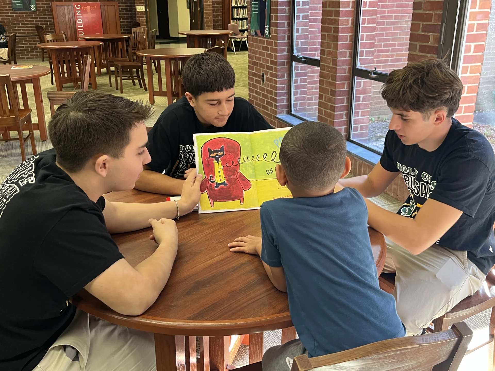 Holy Cross High School Day of Service