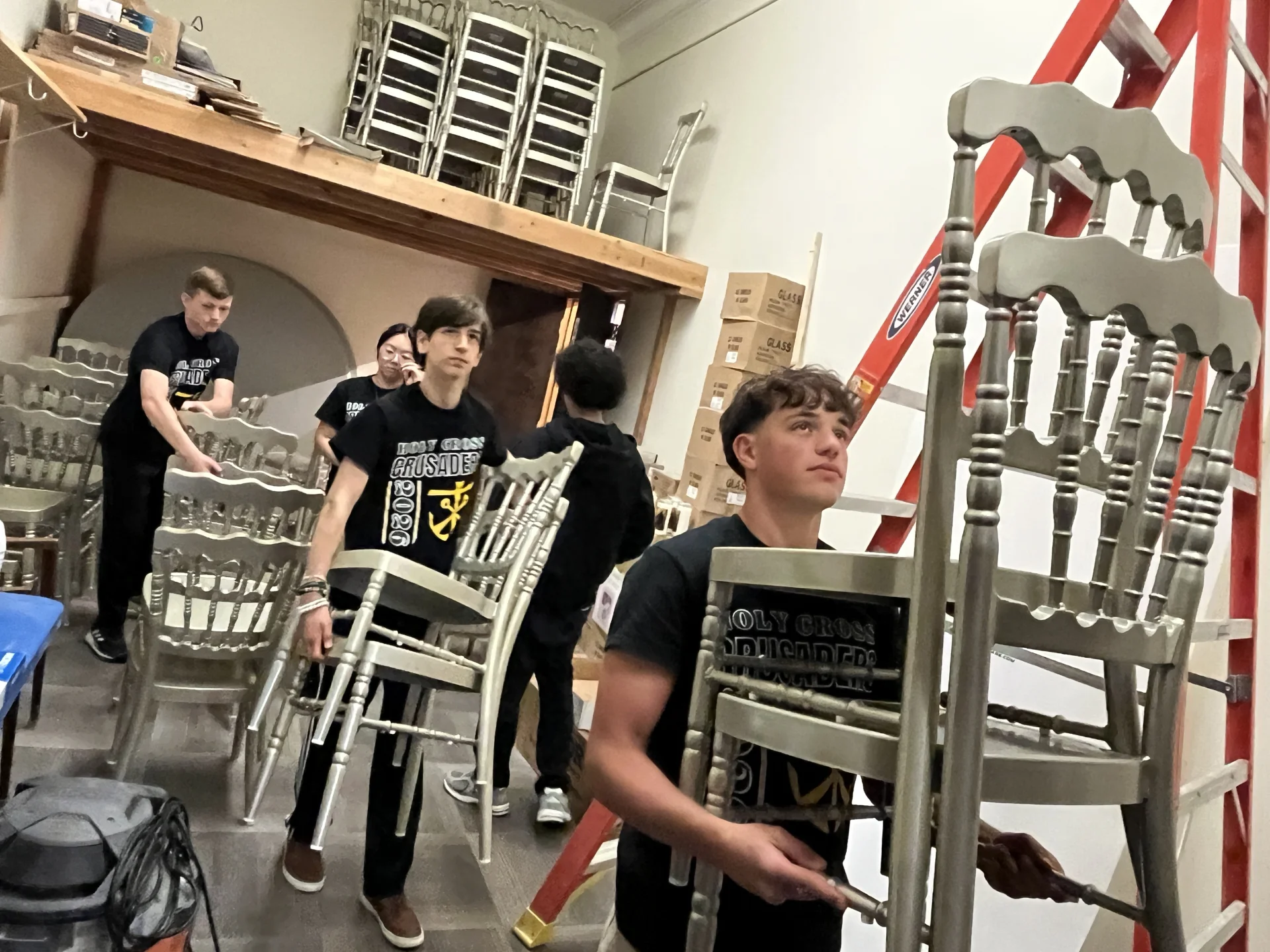 Holy Cross High School Day of Service