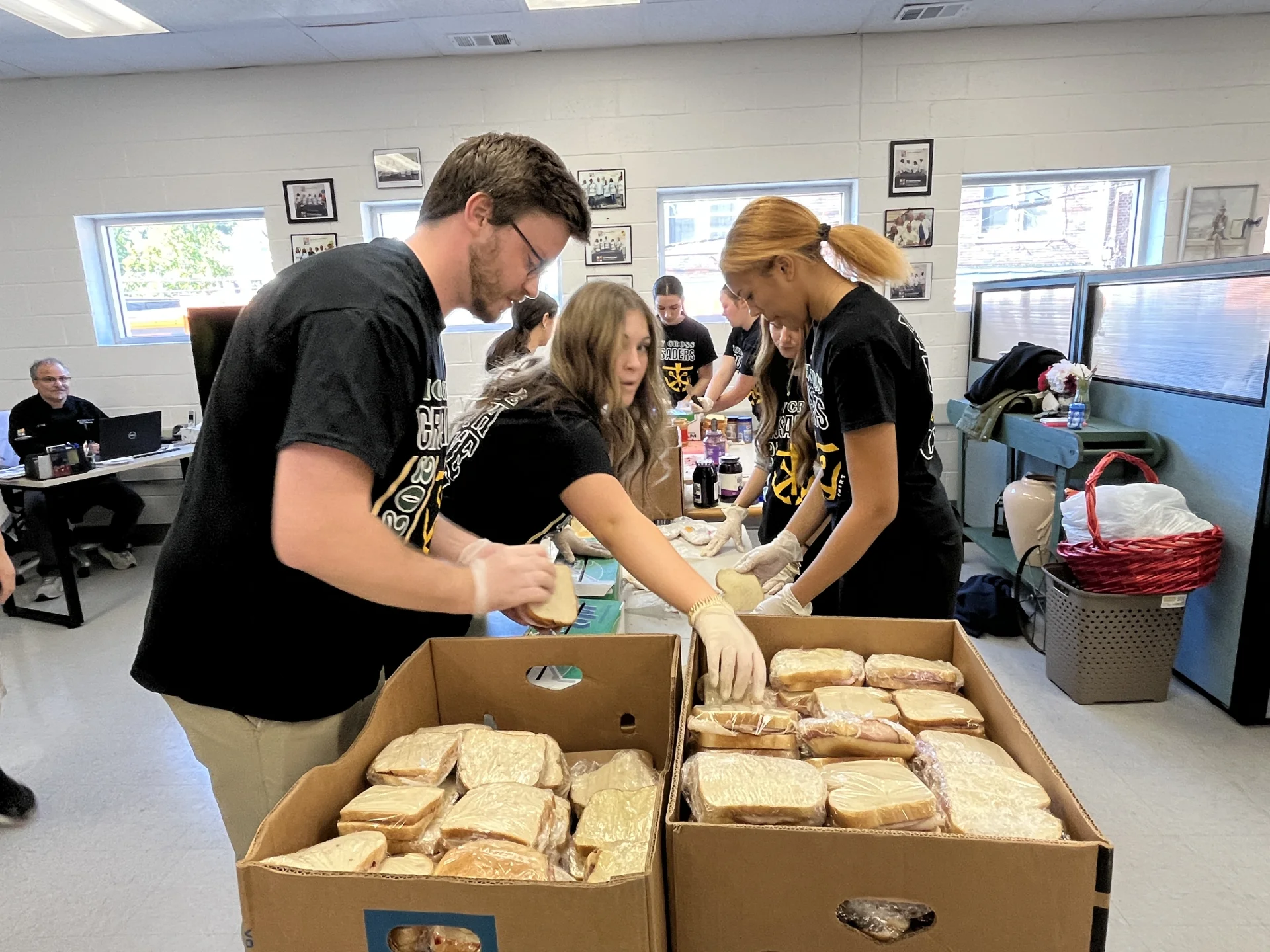 Holy Cross High School Day of Service