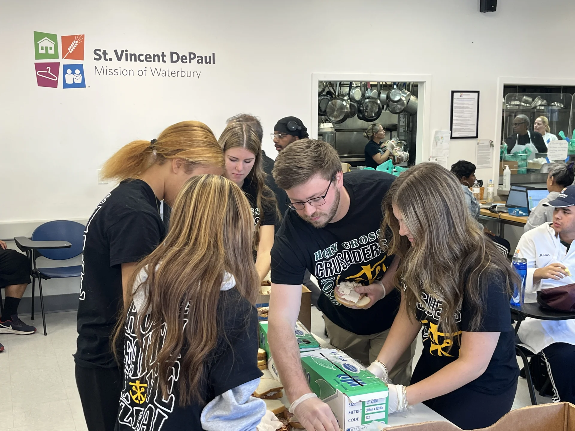 Holy Cross High School Day of Service