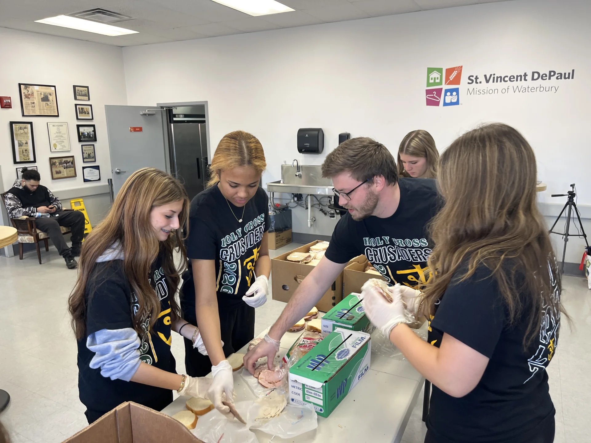 Holy Cross High School Day of Service