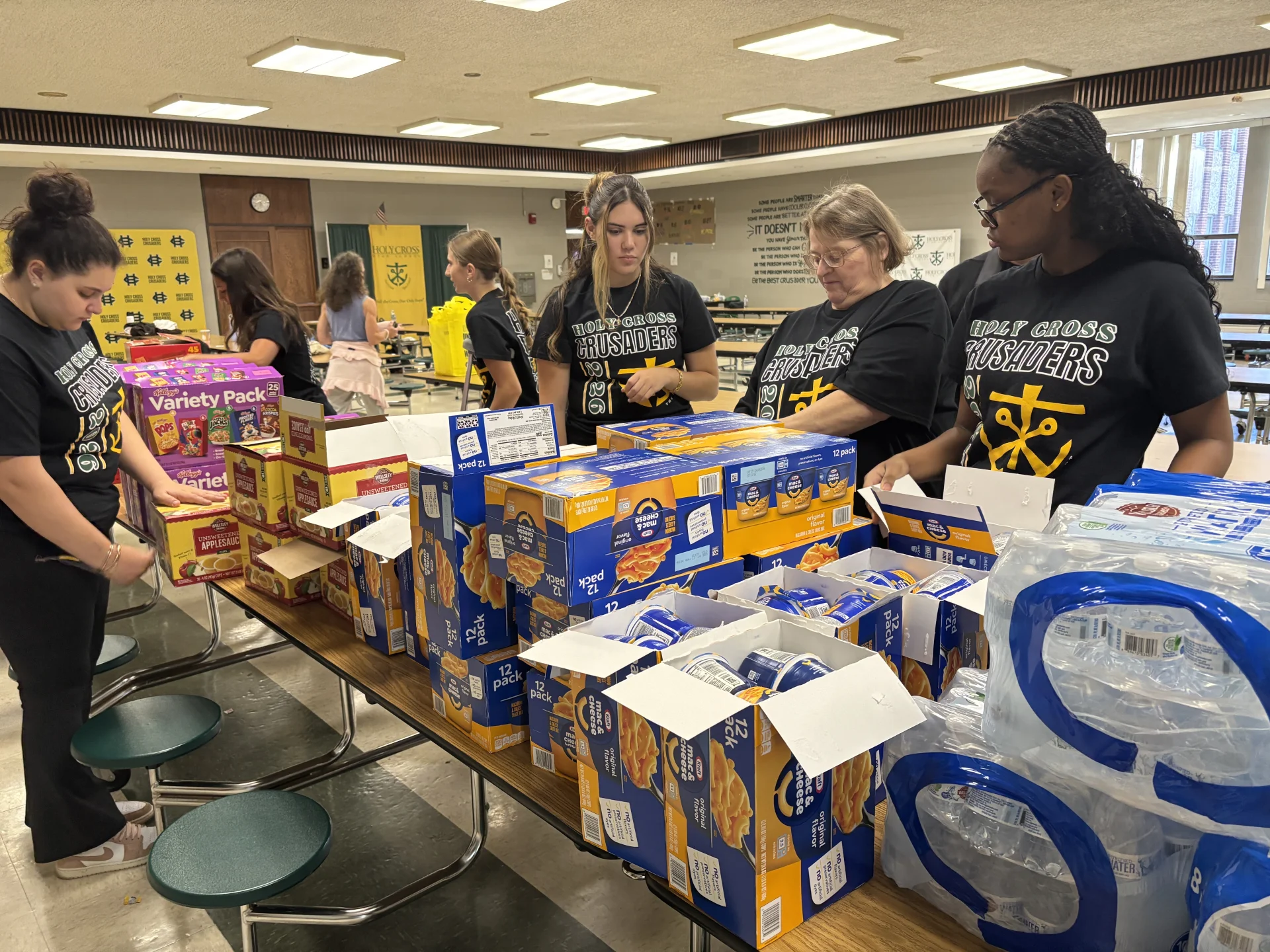 Holy Cross High School Day of Service