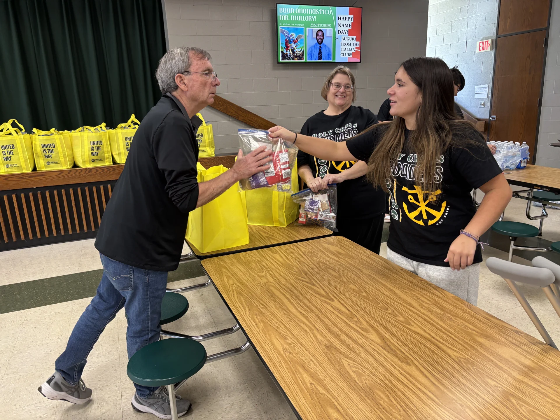 Holy Cross High School Day of Service