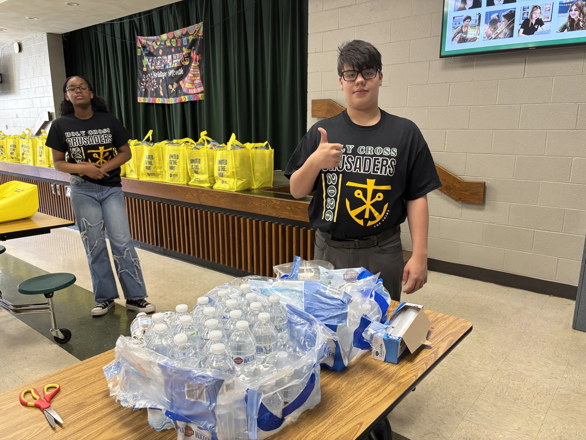 Holy Cross High School Day of Service