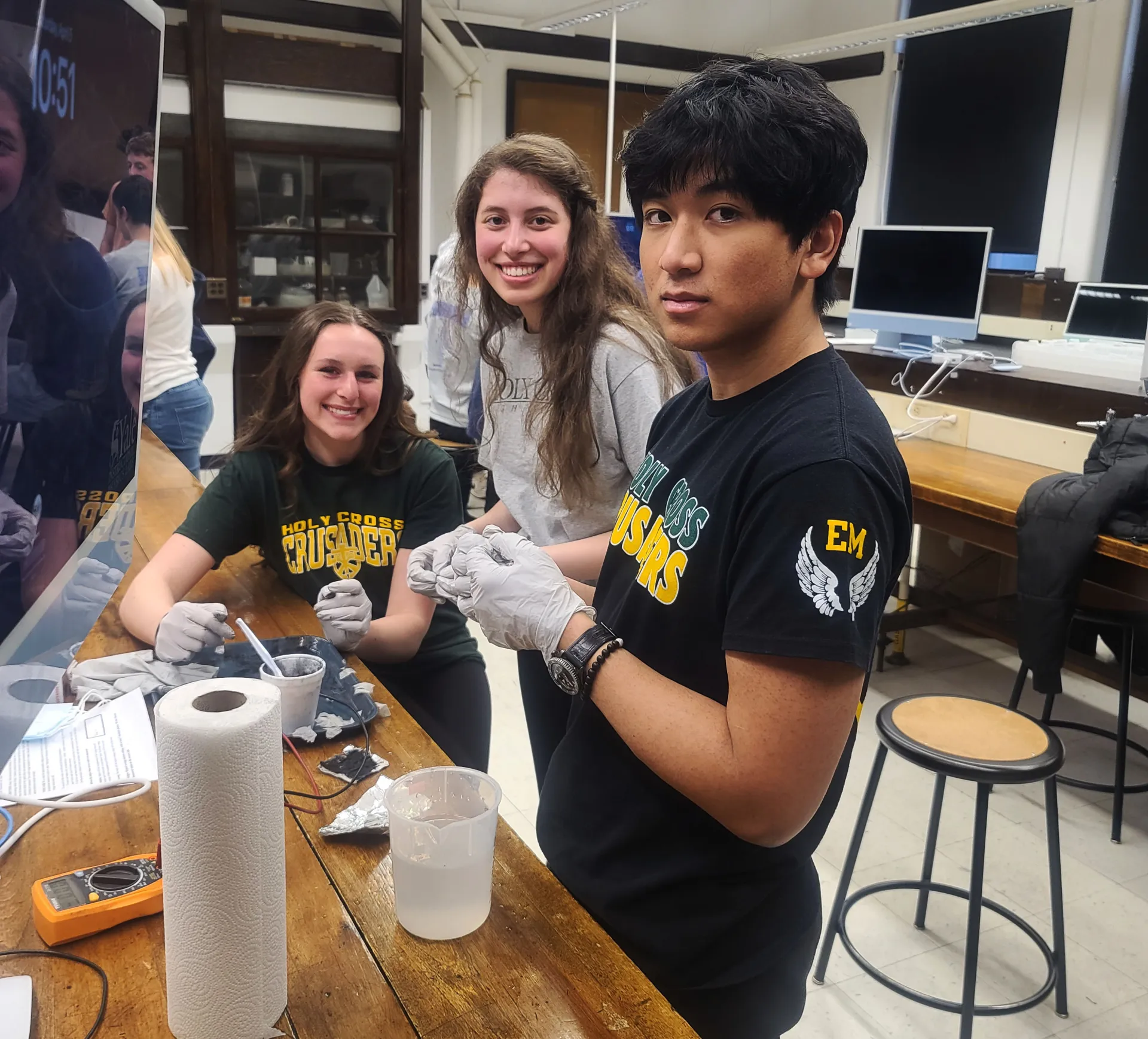 Crusaders Compete at the Yale Physics Olympics