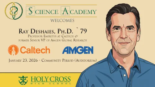 Science Academy Welcomes Ray Deshaies, Ph.D. '79