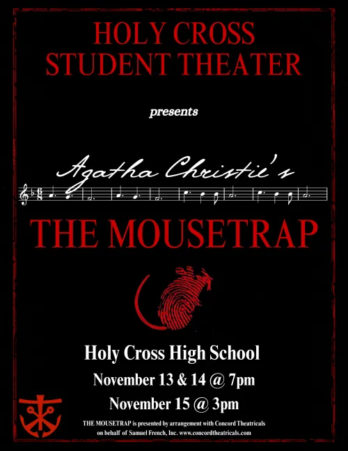 Purchase Tickets for Our Fall Production, The Mousetrap