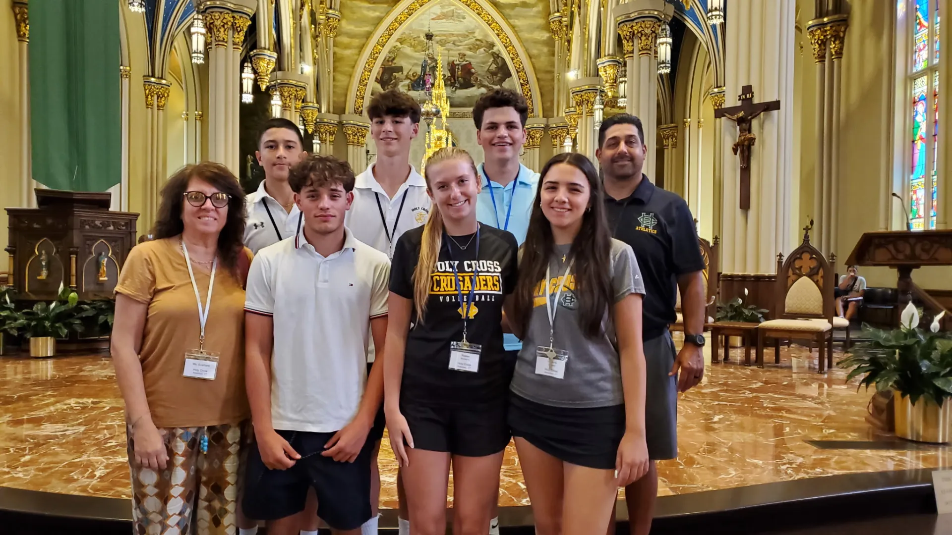 Our Crusaders Attend the Annual Holy Cross Conference for Student Leaders