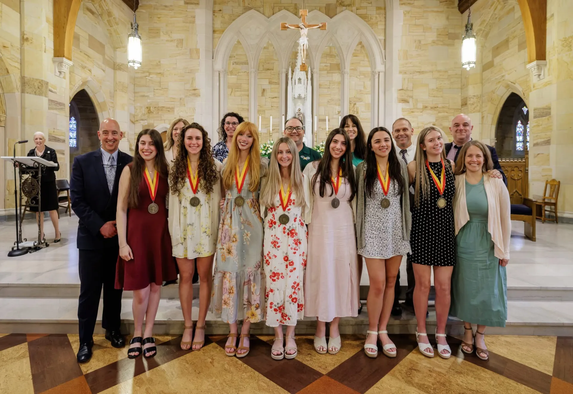 Holy Cross High School's 2025-2026 Summa Scholars