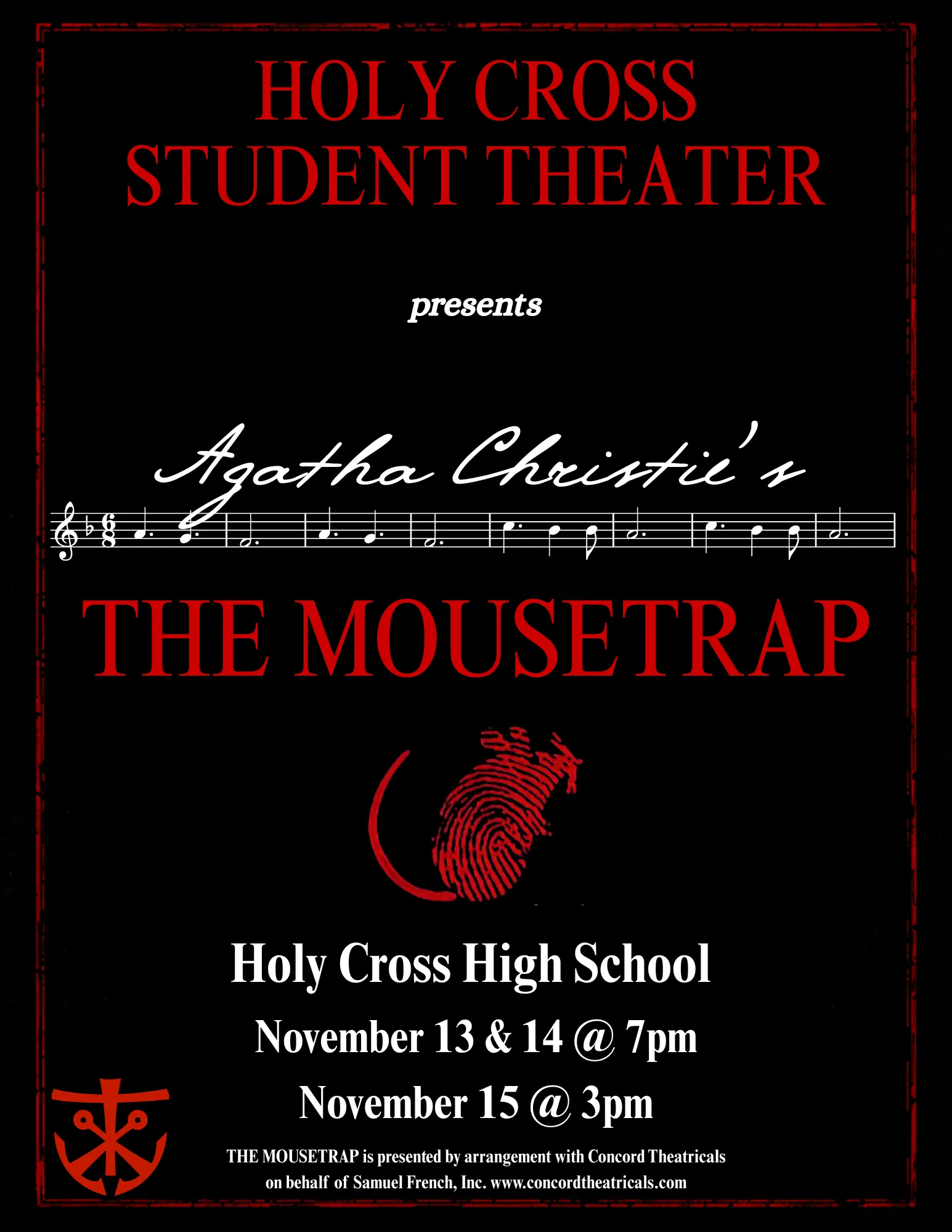 Purchase Tickets for Our Fall Production, The Mousetrap