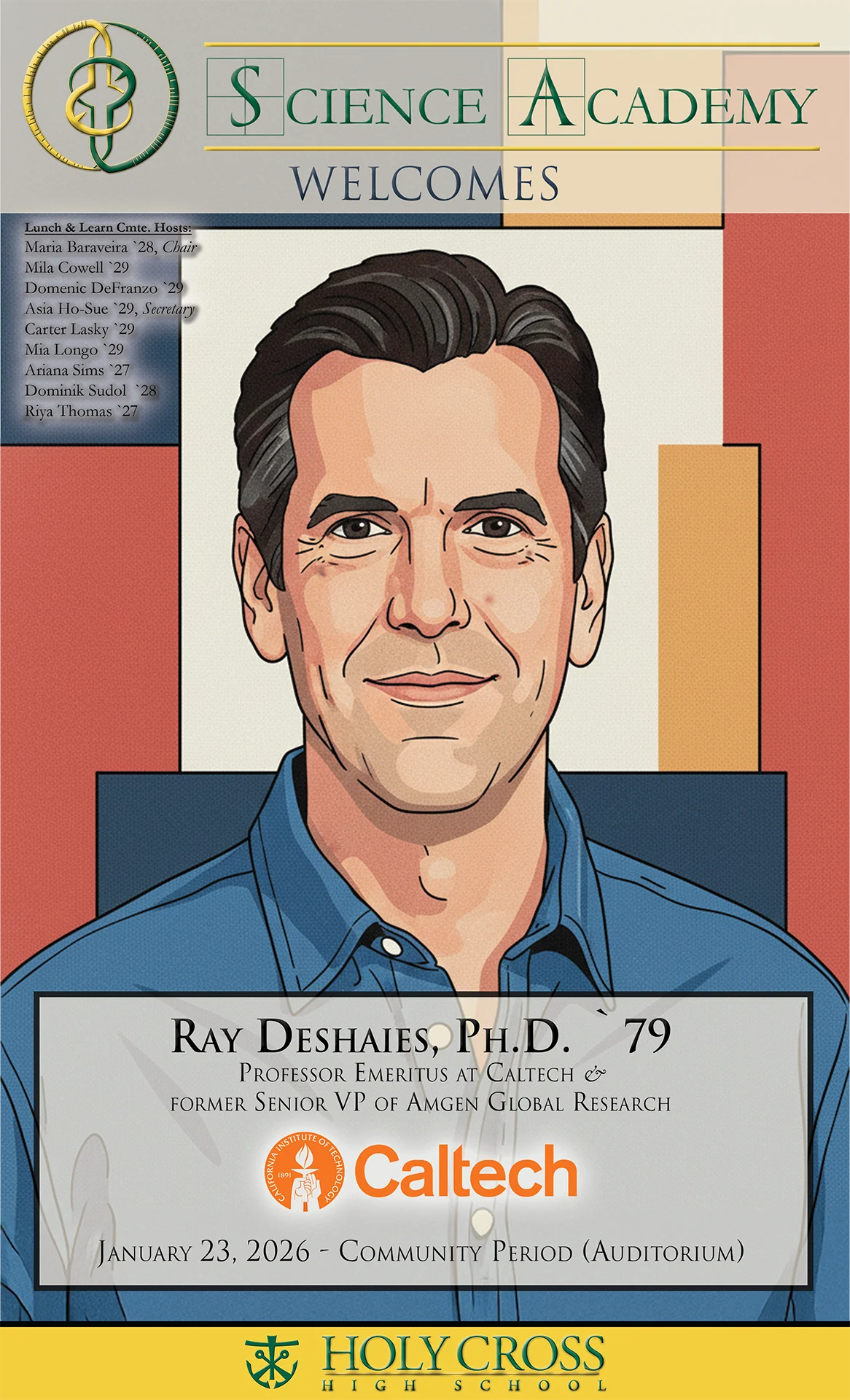 Ray Deshaies, Ph.D. `79
