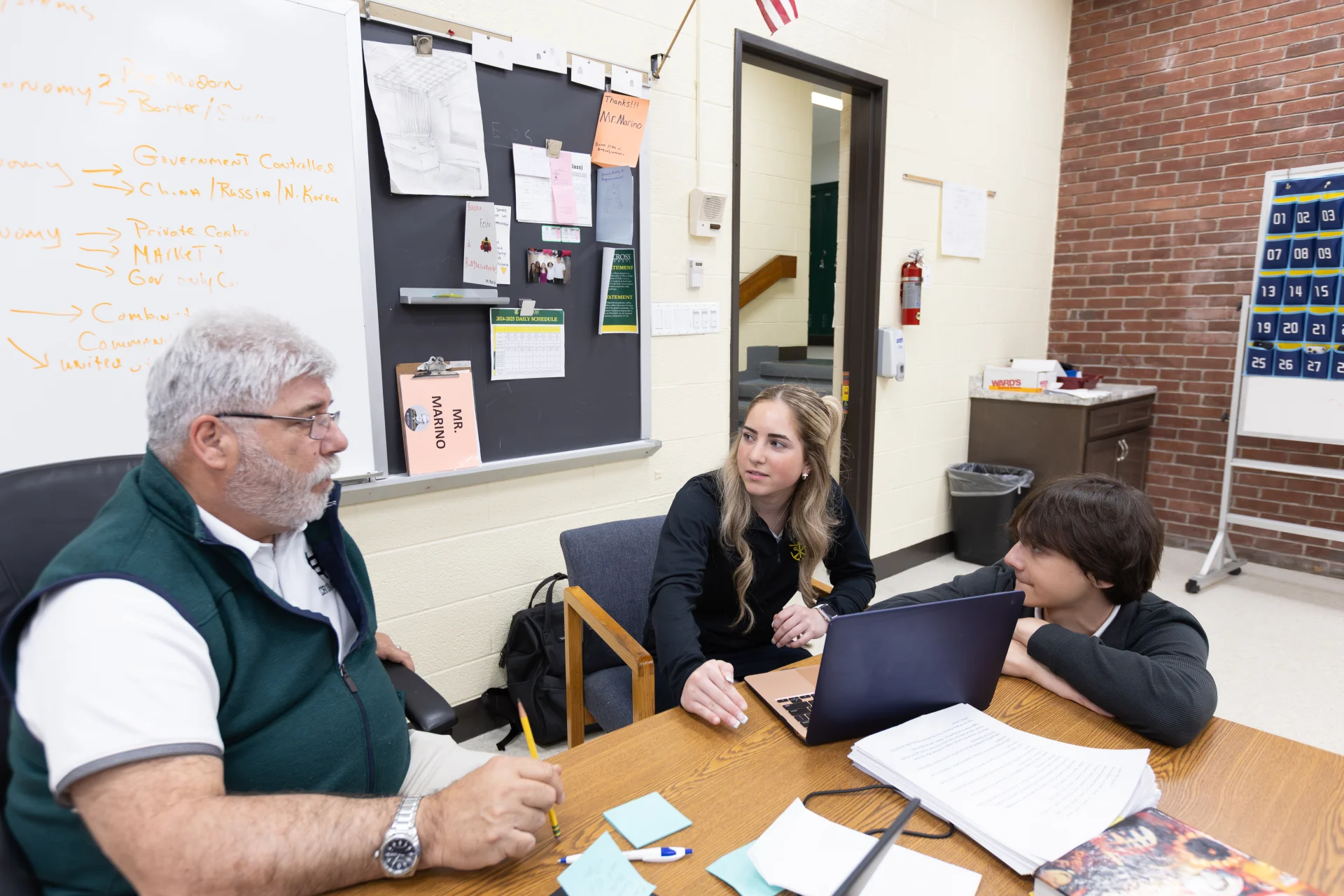 students entering school